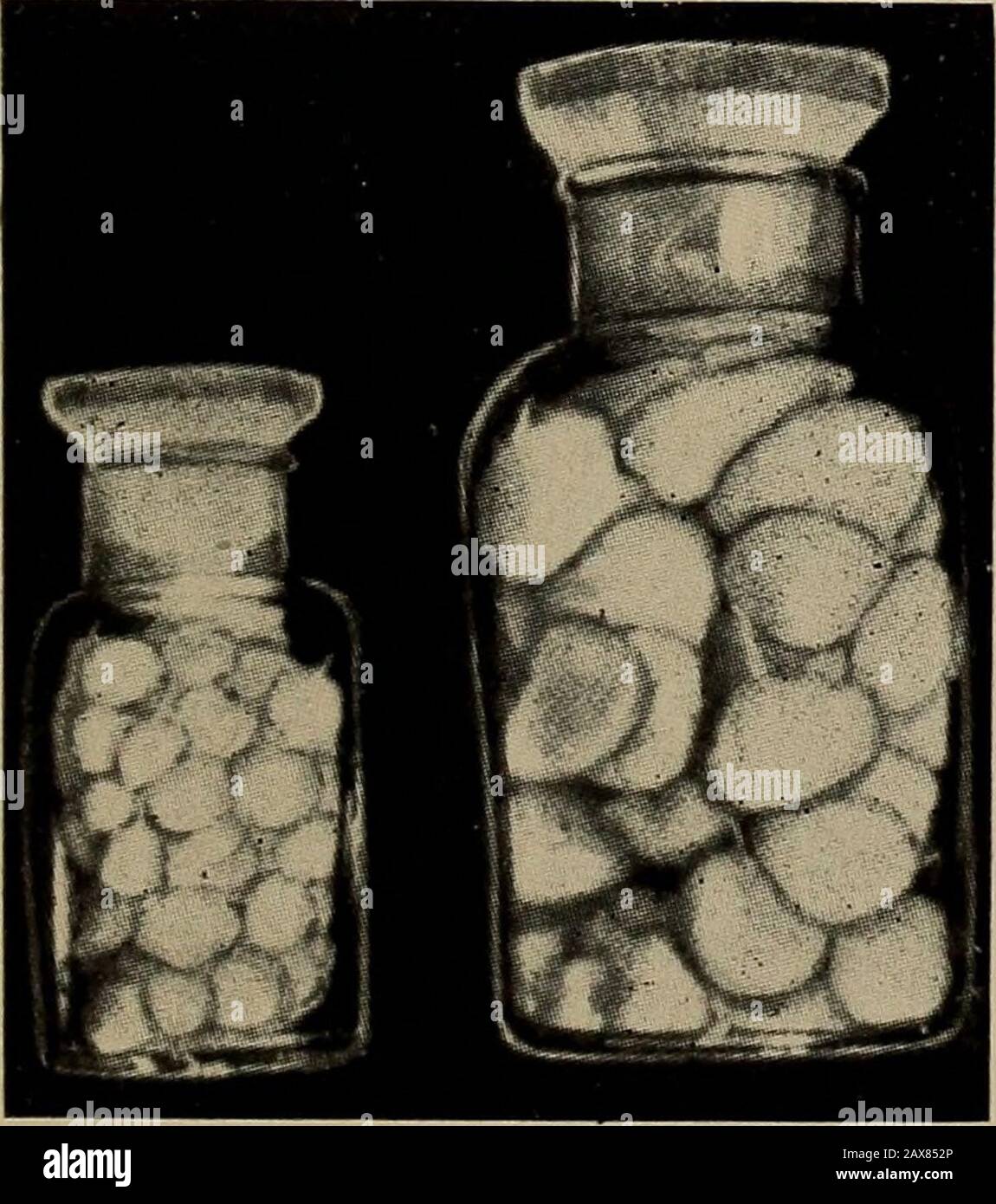 Technique chirurgicale aseptique, avec référence spécifique aux opérations gynæcological . Fig. 2.—étiquette en verre flottant. (Robb.) Fig. 3.—lavabos en verre.. Banque D'Images