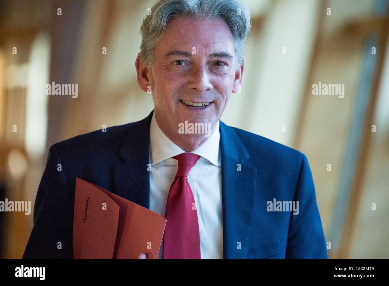 Édimbourg, Royaume-Uni. 11 Décembre 2019. Photo : Richard Leonard MSP - questions du leader des premiers ministres au Parlement écossais. Crédit : Colin Fisher/Alay Live News. Banque D'Images