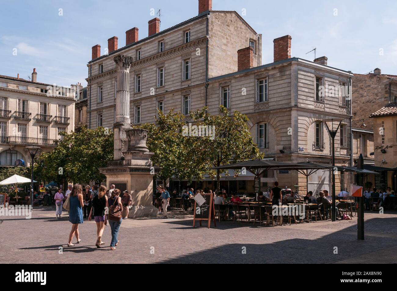 Bordeaux, Place Camille Jullian, Aquitaine, Frankreich, Europa Banque D'Images