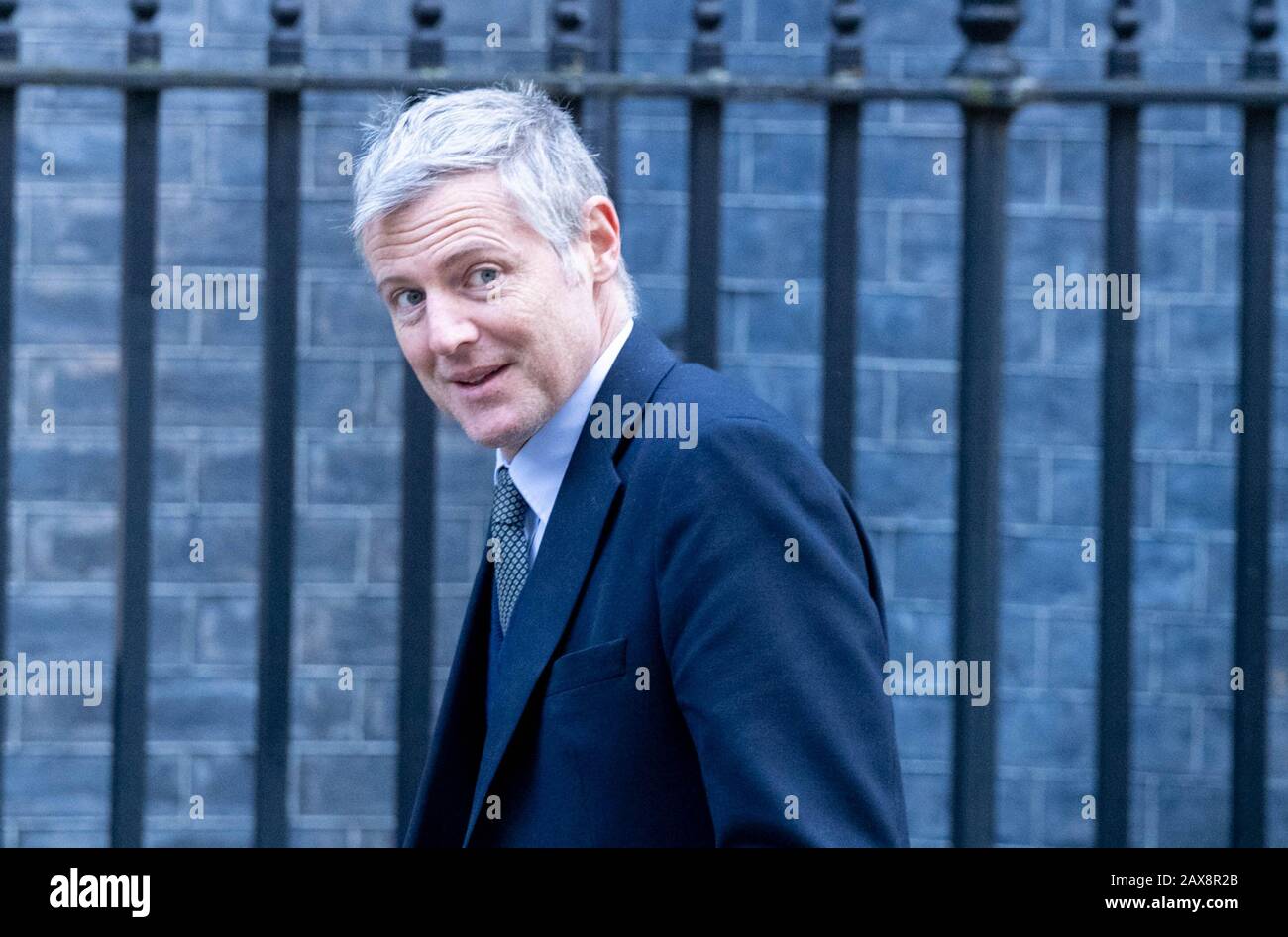 Londres, Royaume-Uni. 11 février 2020. Lord Zac Goldsmith, ministre d'État à l'Environnement et au développement international, arrive à une réunion spéciale du Cabinet pour discuter de la   au 10 Downing Street, Londres crédit: Ian Davidson/Alay Live News Banque D'Images