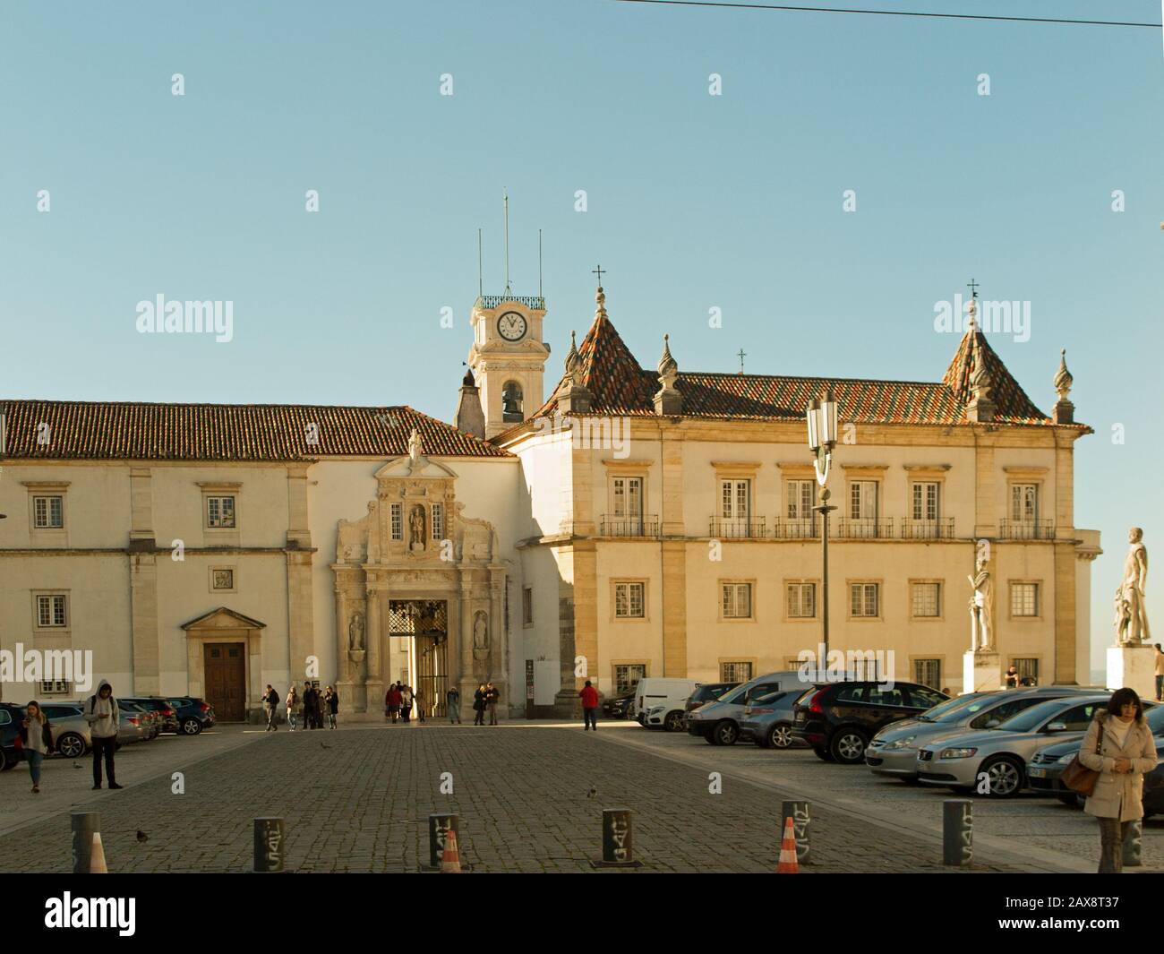L'Université Coimbra a été fondée en 1290 et est la plus ancienne université du Portugal. C'était aussi la seule université portugaise jusqu'en 1559. Banque D'Images