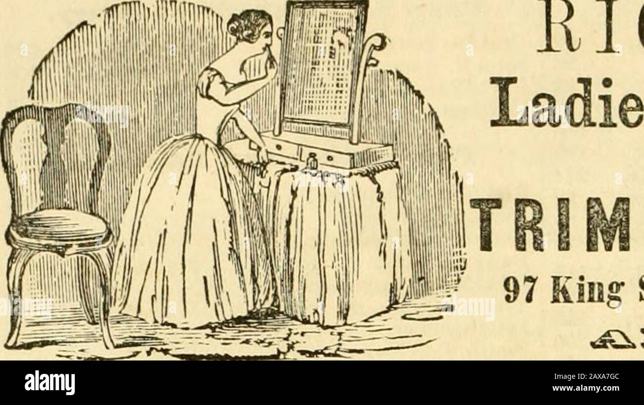 Gazetteer statistique de l'état de Virginie, englobant d'importantes informations topographiques et historiques de sources récentes et originales, ainsi que les résultats de la dernière population de recensement, dans la plupart des cas, à 1854 . Hardson, 222 John Lumpp, Berger & HofTman, 370 374 Trimmings, &c. John H. Hall, « 374 Richards, Alexandria, 58 W. MingNicoll, 378 Marble Works. Wagons, Chariots, Diay Manufacturers. |J Miller & Vincent, Richmond, 94 George W. Varney, Wheeling, 360 Henry Bull & Co., 94 Samuel Irvin, 368 Milles P. Butcher, Norfolk, É.-U 4 John D. Couper, 154 Montres Et Bijoux. Bowie, Wrigle Et Sh Banque D'Images