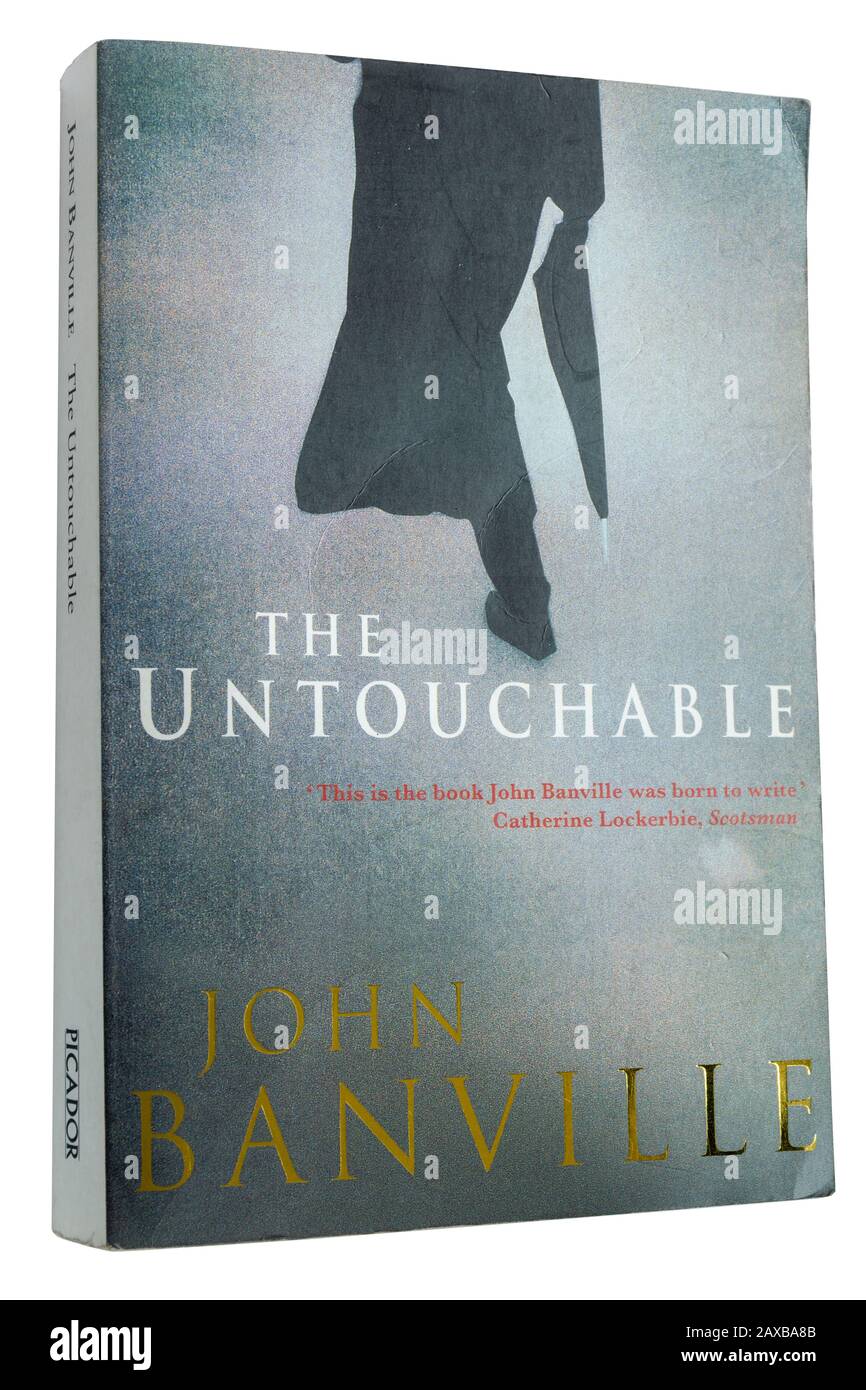 The Untouchable, un roman de 1997 de John Banville. Livre de poche. Banque D'Images