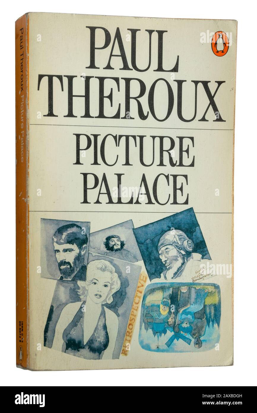 Picture Palace, un roman de Paul Theroux, livre de poche Banque D'Images