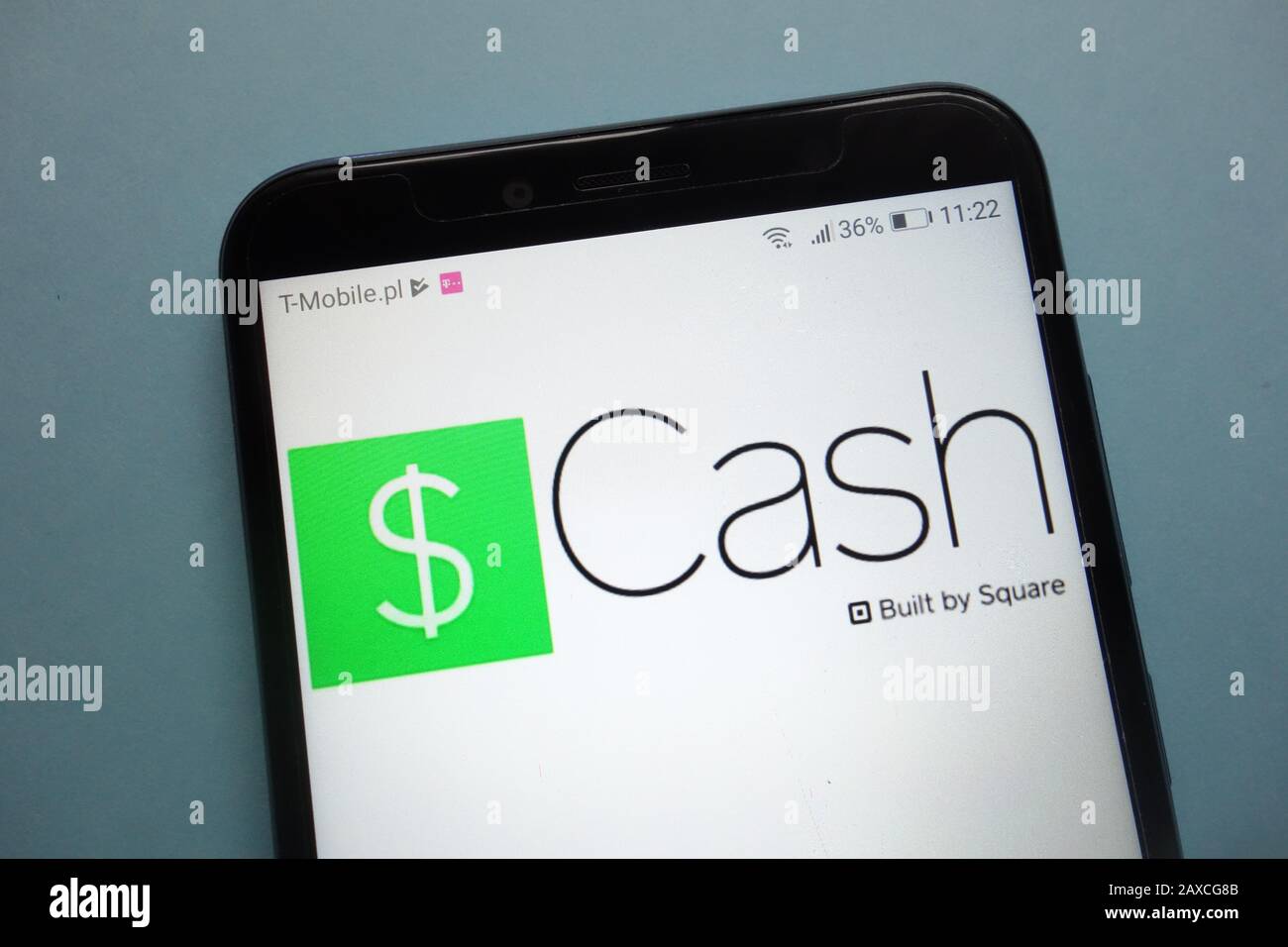 Logo Cash App by Square sur smartphone Banque D'Images
