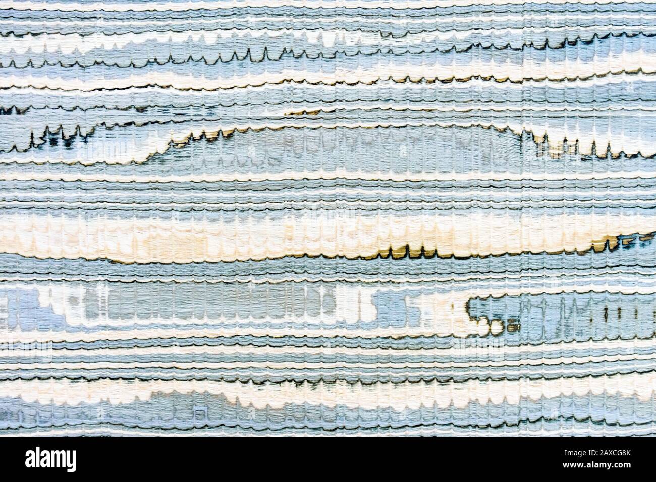 Texture bois ondulé grise. Arrière-plan en bois pour la conception et la décoration. Banque D'Images