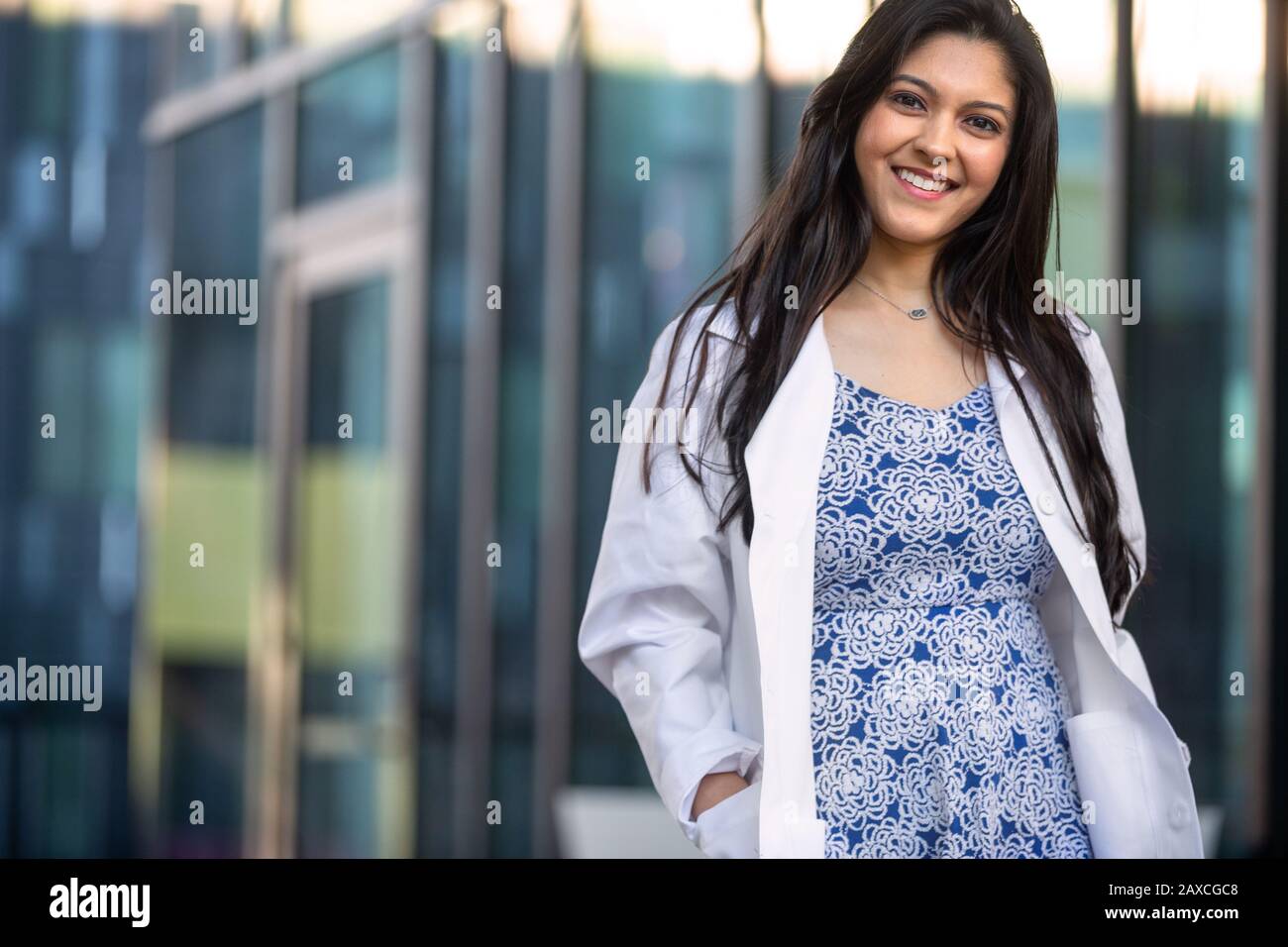 Médecin de la femme, hygiéniste dentaire, dentiste, pharmacien, médecin ou autres domaines de la santé et de la médecine Banque D'Images