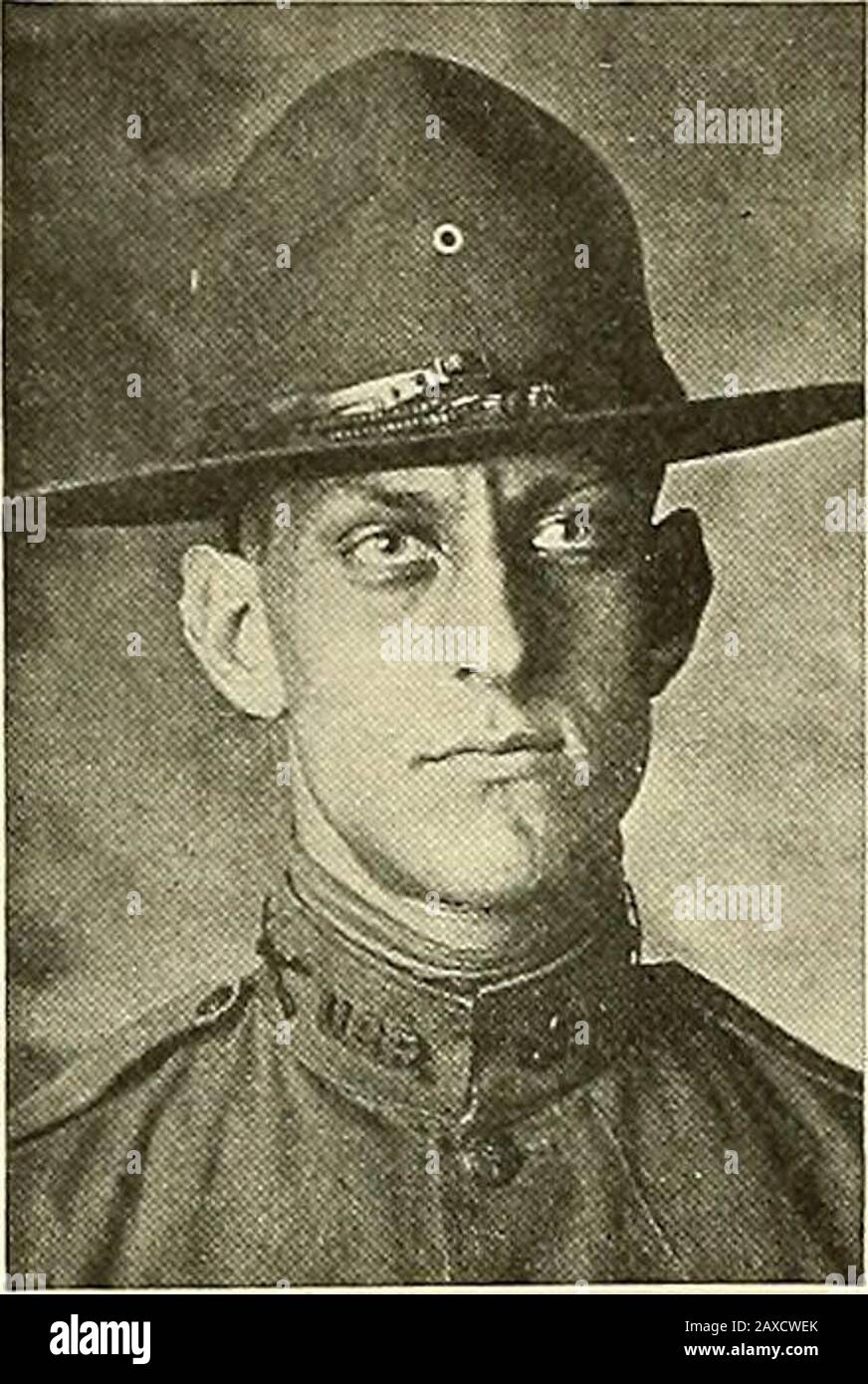 Etat De Pennsylvanie Dans La Guerre Mondiale Ng Un Officier Il A Vu Des Actions A Verdun Dans Le Secteur De La Troyon Au Chateau Thierry A Soissons A Saint Mihiel A