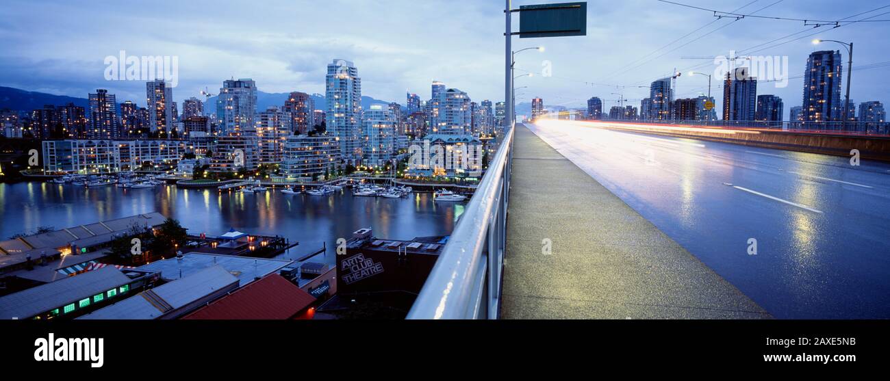 Bridge, Vancouver (Colombie-Britannique), Canada Banque D'Images