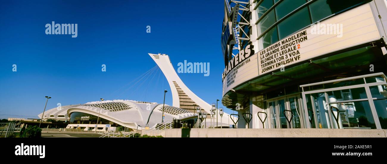 Parc Olympique, Montréal, Québec, Canada Banque D'Images
