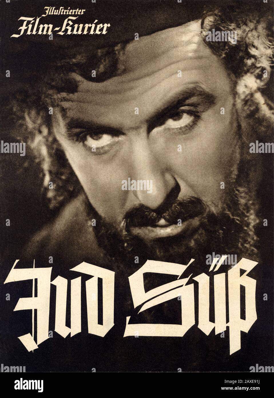 1940 , ALLEMAGNE : l'acteur de cinéma nazi FERDINAND MARIAN ( 1902 - 1946 ) dans JUD SUSS ( Suss l'ebreo ) de Veit Harlan , d'un roman de Wilhelm Hauff . Couverture du film ILLUSTRIERTE FILM-KURIER , 1940 . - ATTORE - FILM - FILM - CINÉMA - portrait - ritrato - CINÉMA NAZISTA - FILM DI PROPAGANDE - locandina pubblicità aria cinematografica - AFFICHE - copertina - couverture - NAZISMO - NAZISME - UFA - barbe - barba - ANTISEMITA - ANTISEMITISMO - Antisemite - RAZZZISMO - RACISME - RACISME - RACISME - RACISME SITUAZIONE PERSECUZIONE EBRAICA - EBREI - OLOCAUSTO --- ARCHIVIO GBB Banque D'Images