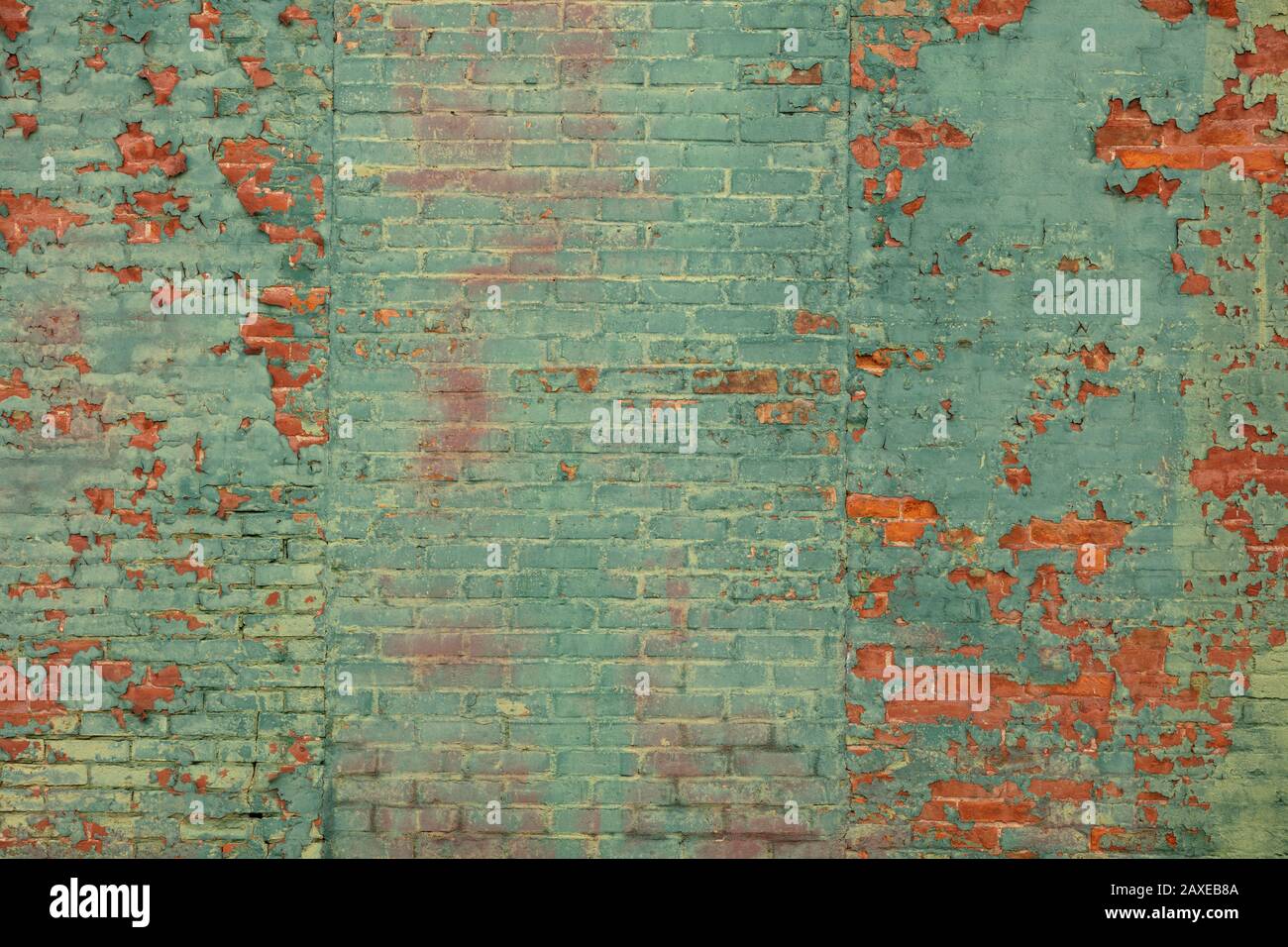 Old Schoolcraft brique, mur de briques, par James D Coppinger/Dembinsky photo Assoc Banque D'Images