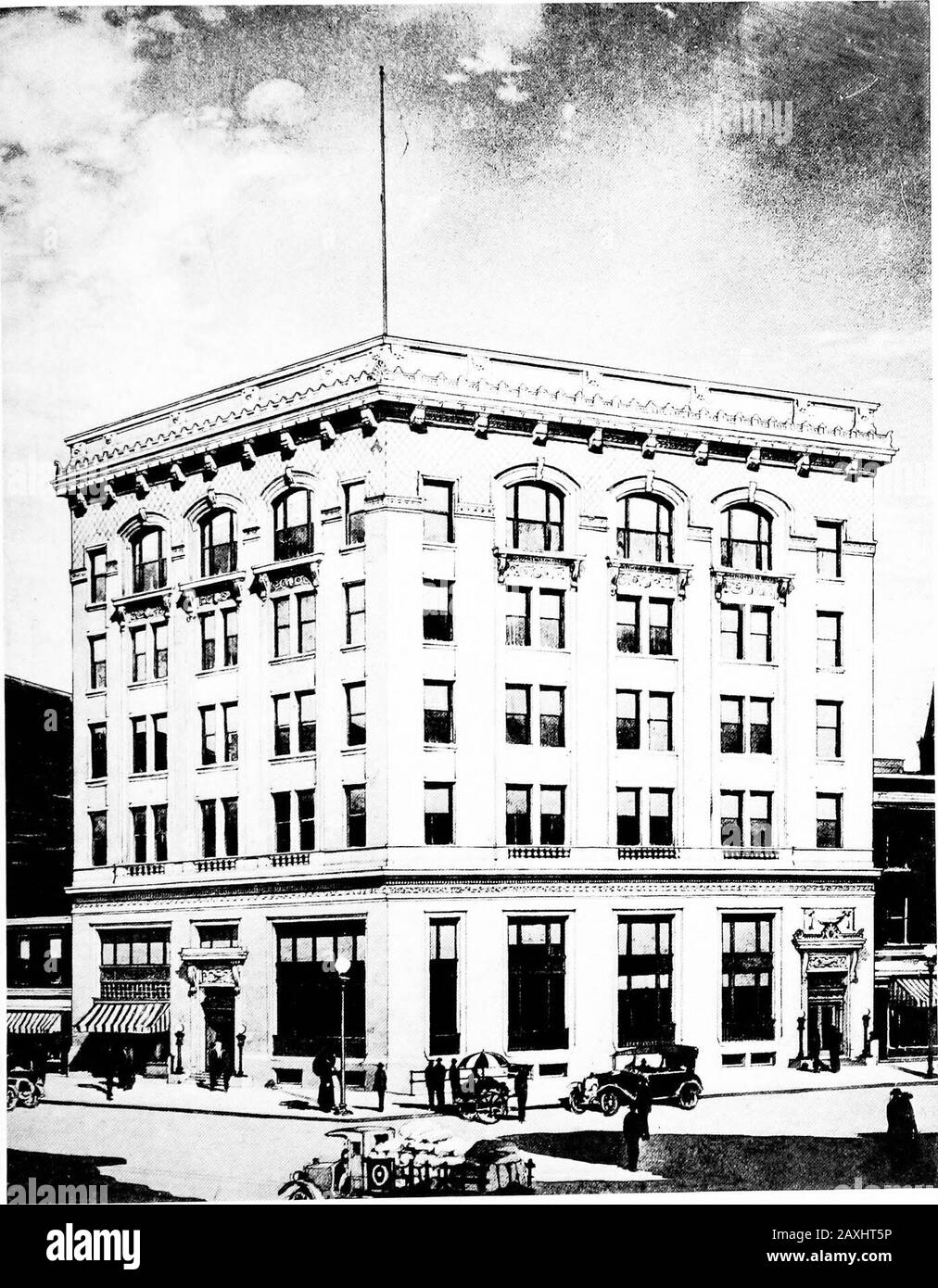 Sélections des derniers travaux de Milburn, Heister & Co., architectes . ftm^yig.. BANQUE NATIONALE DE ROCKY MOUNTRocky Mount, N. C. MiLBUKN, HEISTER & CO., Architects, Washington, D. C. Banque D'Images