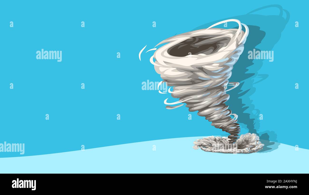 Cartoon Tornado Banque D Image Et Photos Alamy