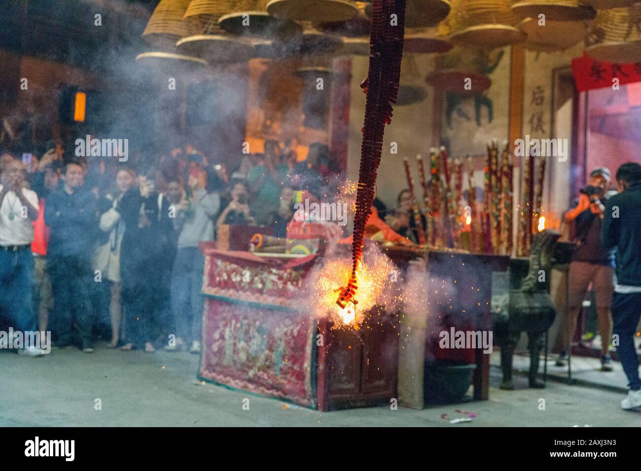 Nouvel An Chinois 2020, Île Lamma, Hong Kong Banque D'Images