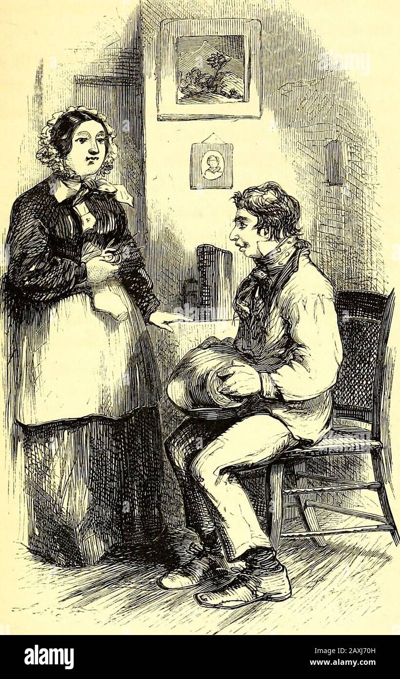 Scènes et personnages de Fisher's River (Caroline du Nord) . h. LE PRÉSIDENT WINDSOE. Cuisine, GRANDE ALIMENTATION, ETC. £17 XV. — CUISINE, GRANDE ALIMENTATION, ETC. Vous pouvez vous attendre, dans un pays sain likeque, il y aurait de grands mangeurs. Pigeons, les hommes en bonne santé doivent manger en conséquence. Theirfood était simple et simple, pas de viands fortement sonés par la mer pour détruire l'estomac et la dyspepsie pro-duce. Qu'une cuisine française soit meilleure qu'un Pêcheur le cuisinier n'en savait pas, ni qu'il s'agissait d'une châtaigne. Ils ont obtenu leur bacon et leur chou, leur engoup et leurs tartes, leurs pommes de terre irlandaises et leur hom-iny, et leurs crêpes au sarrasin, leurs tartes et leurs puddings, b Banque D'Images