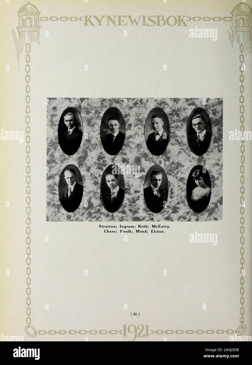 Kynewisbok . Claud B. Pendleton Rédacteur En Chef William P. Gatley Réviseur Adjoint Marie Melzer Rédactrice Adjointe John Gorsuch Réviseur Adjoint David Ginsburg Réviseur Associé Dorothy Angleterre Rédactrice Associée Marjorie Mathers Rédactrice Associée Fritz Borgeson Rédactrice Associée Ilfred Loeffler Gestionnaire Commercial Ferris Brandt Directrice Adjointe Anne Elstun Éditeur Artistique Della Humphrey Rédactrice En Chef De Fonctions Ernest Howe Adjoint Éditeur De Fonctions Seward Iliff Éditeur Sportif Arthur Linstedt Directeur De L'École De Commerce Edward Compton Rédacteur En Chef De L'École De Droit Milton Radinowitz Rédacteur En Chef De L'École De Médecine Dentaire [87]. Banque D'Images