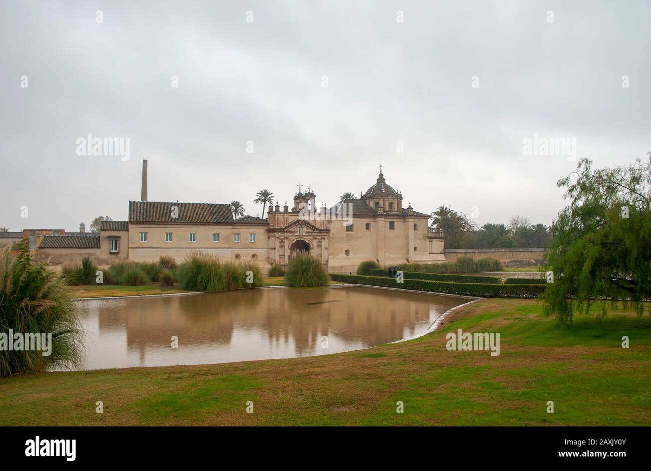 Séville, Monastère royal du Monastère des Carthusiens de Santa Maria de las Cuevas Banque D'Images