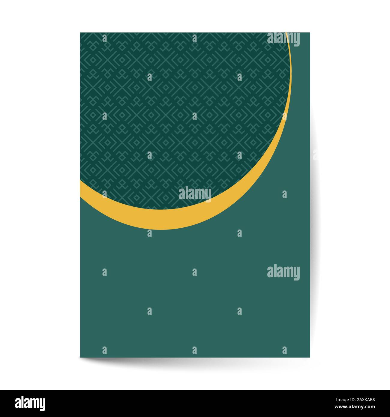 Luxury design haut de page couverture financière, rapport annuel pour l'agencement d'entreprise modèle. Illustration de Vecteur