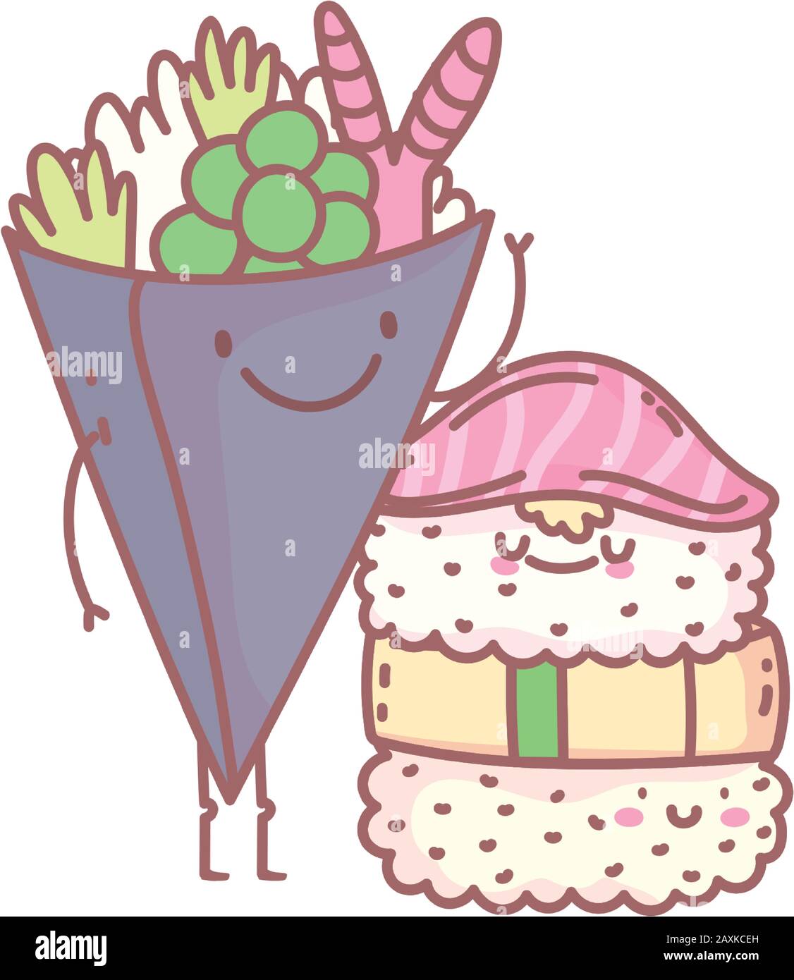 Salade Et Sushi Menu Japonais Restaurant Nourriture Mignon Illustration Vectorielle Image Vectorielle Stock Alamy Salade Et Sushi Menu Japonais Restaurant Nourriture Mignon Illustration Vectorielle Image Vectorielle Stock Alamy