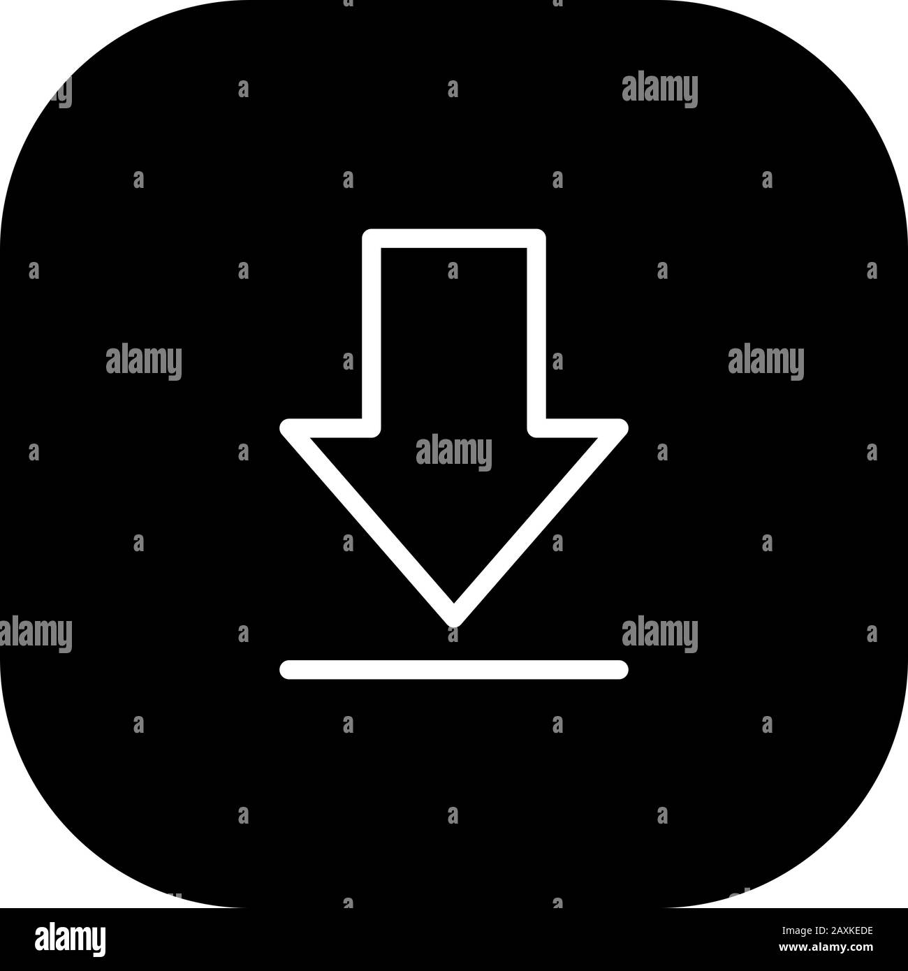 Image de conception d'icône d'interface utilisateur de base. Peut également être utilisé pour l'interface utilisateur. Adapté aux applications mobiles, aux applications Web et aux supports d'impression Banque D'Images