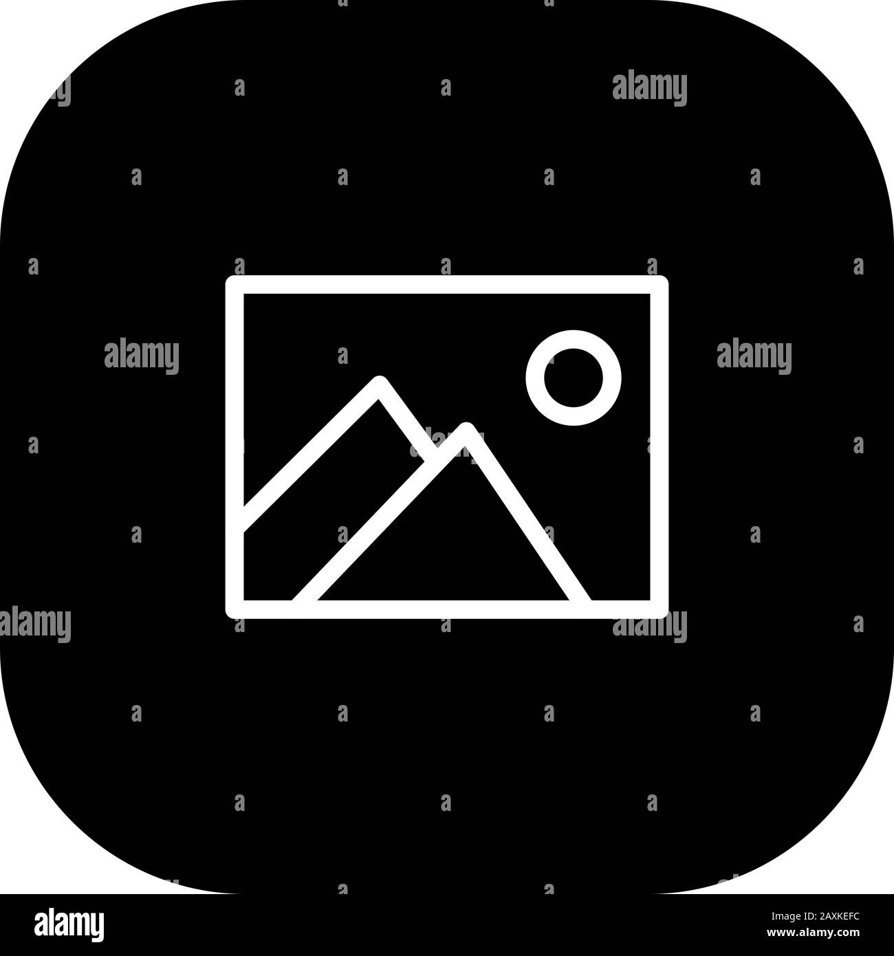 Image de conception d'icône d'interface utilisateur de base. Peut également être utilisé pour l'interface utilisateur. Adapté aux applications mobiles, aux applications Web et aux supports d'impression Banque D'Images
