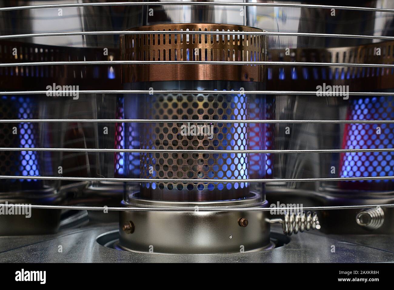 Mini poêle ventilateur 6 pales alimenté par la chaleur ventilateur de