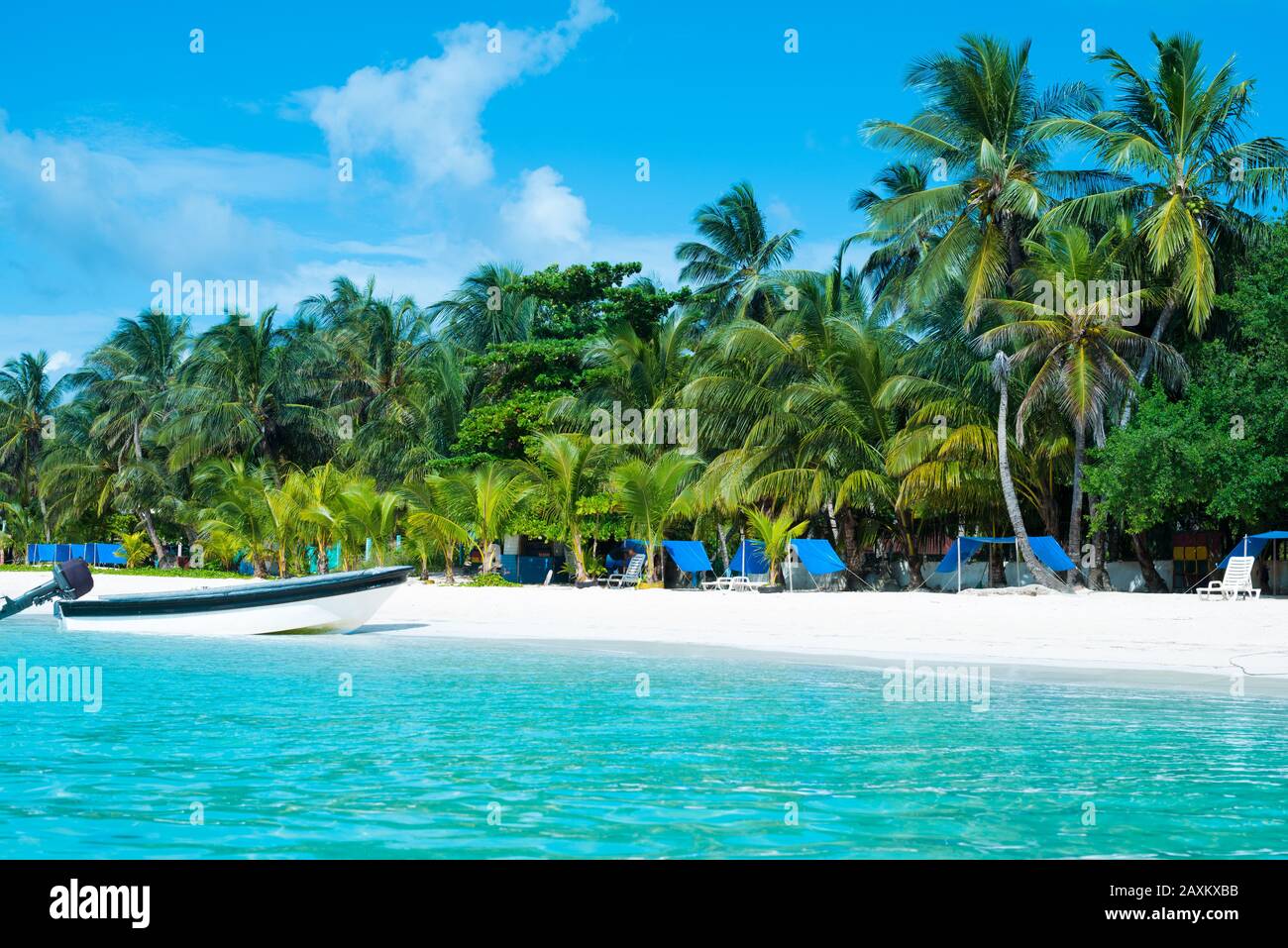 San Andres Island dans la Caraïbe, la Colombie, l'Amérique du Sud Banque D'Images