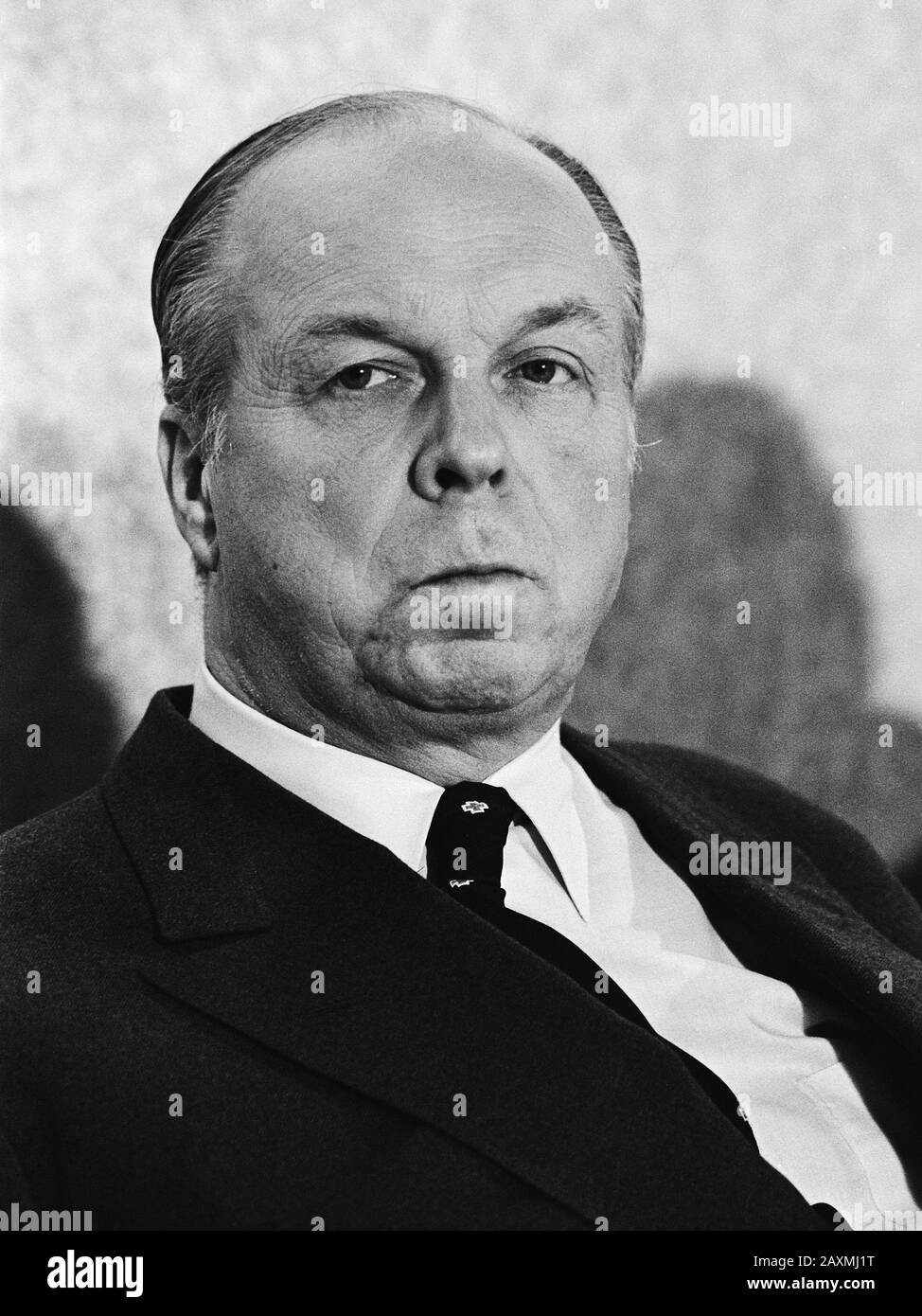 Gualtherus [Guup] Kraijenhoff Baron, président de la Croix-Rouge néerlandaise le 23 novembre 1979 Banque D'Images
