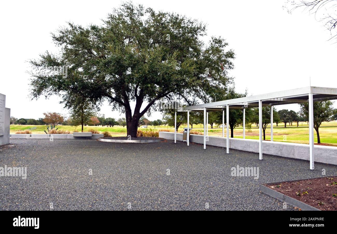 Mémorial DE A&M Bonfire du Texas à Bryan College Station, Texas, États-Unis. Décembre 2019. Banque D'Images
