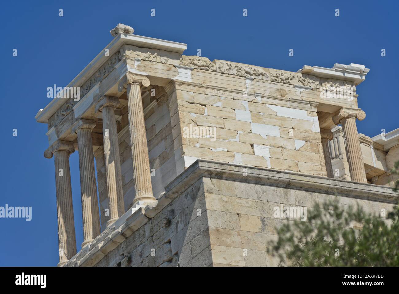 Temple D'Athena Nike. Acropole D'Athènes, Grèce Banque D'Images