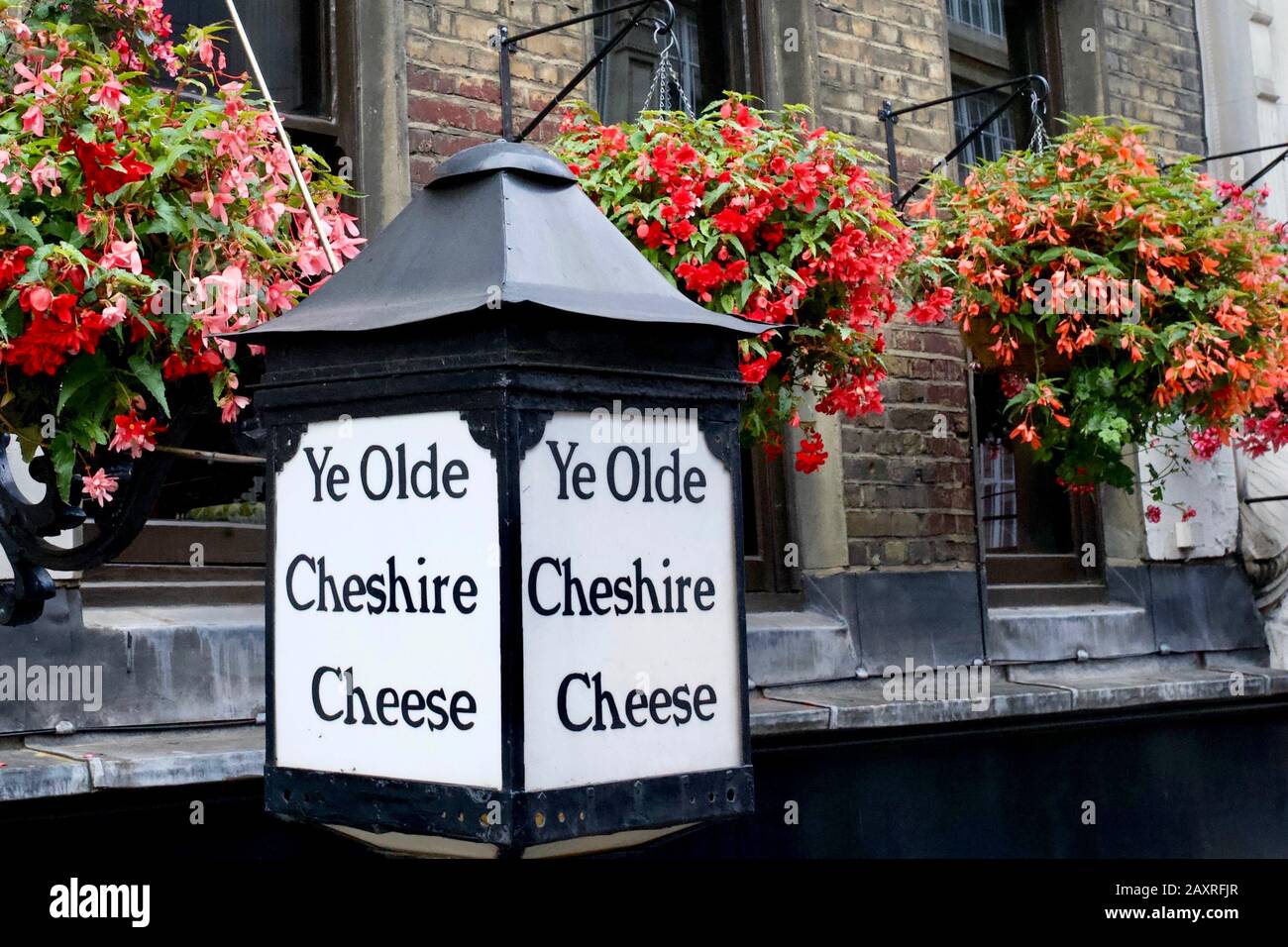 Ye Olde Cheshire Cheese, Fleet Street, City Of London, Londres, Angleterre. Banque D'Images