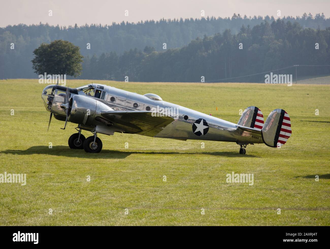 Beechcraft Modèle 18 Twin Beech Beech Aircraft 1937 - 1970 Marilyn Monroe Banque D'Images