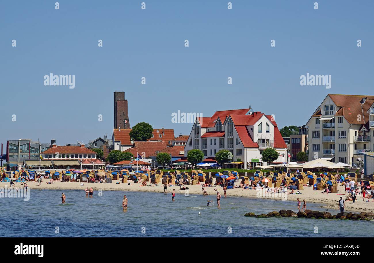 Europe, Allemagne, Schleswig-Holstein, Kiel, Fjord De Kiel, Mer Baltique, Fjord De Kiel, Laboe, Mémorial De La Plage Et De La Marine, Banque D'Images
