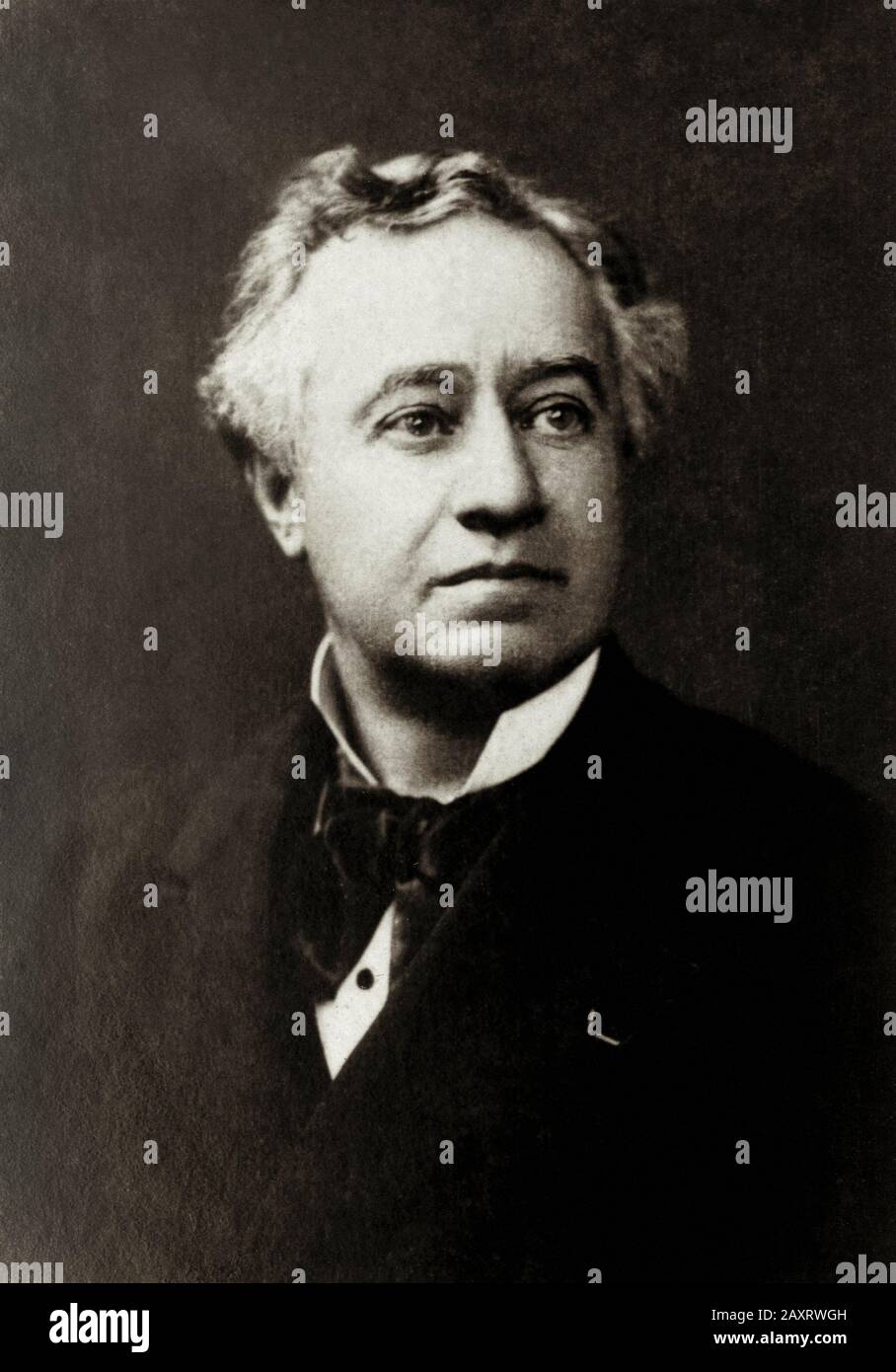 François Jules Edmond Got (1822 – 1901), est un acteur de scène français, comédien et librettiste d'opéra. Banque D'Images