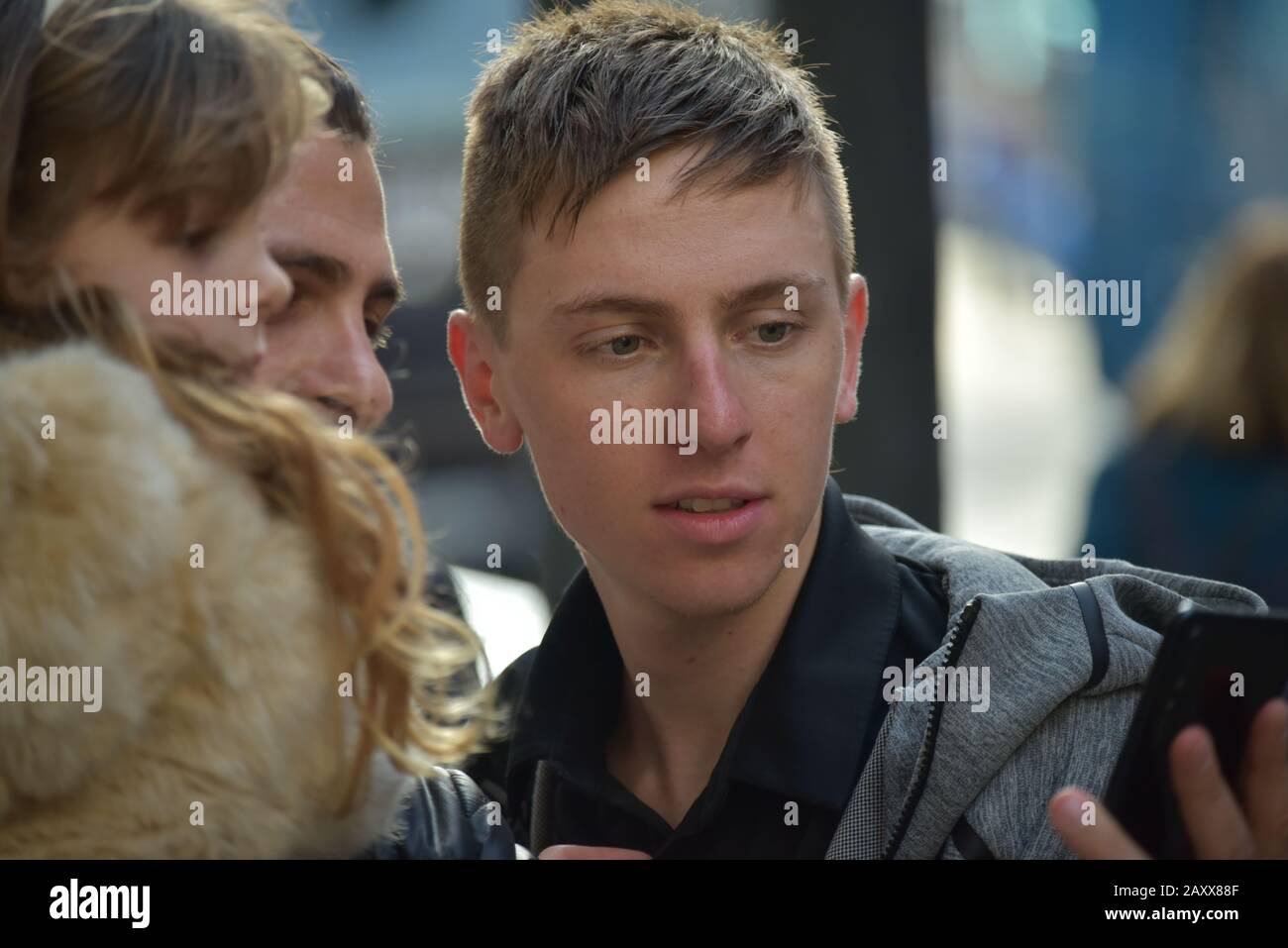 Tadej Pogacar 2020 Vuelta CV gagnant Banque D'Images