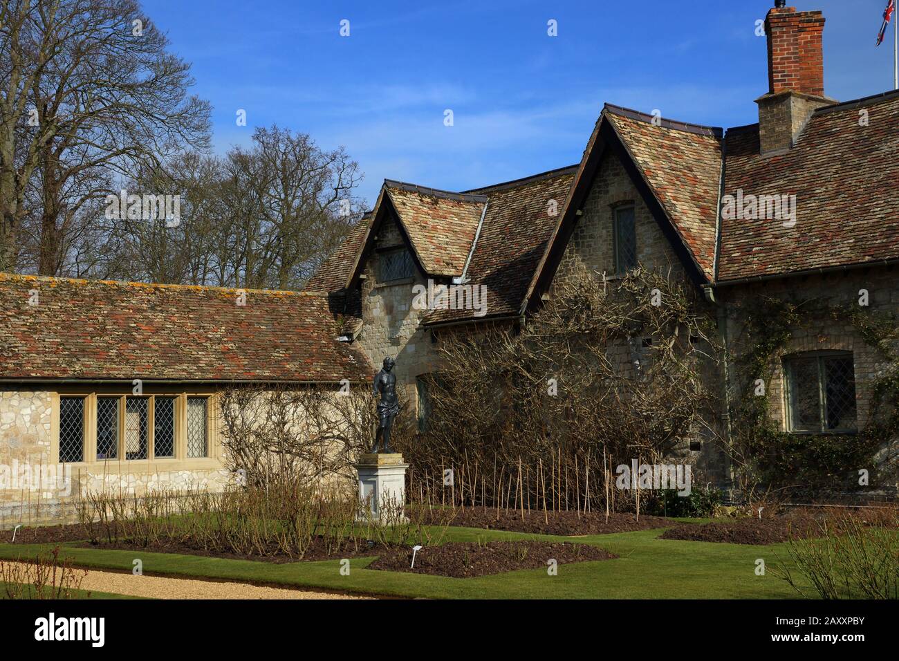 Abbaye D'Anglesey, Lode, Cambridge, Royaume-Uni Banque D'Images
