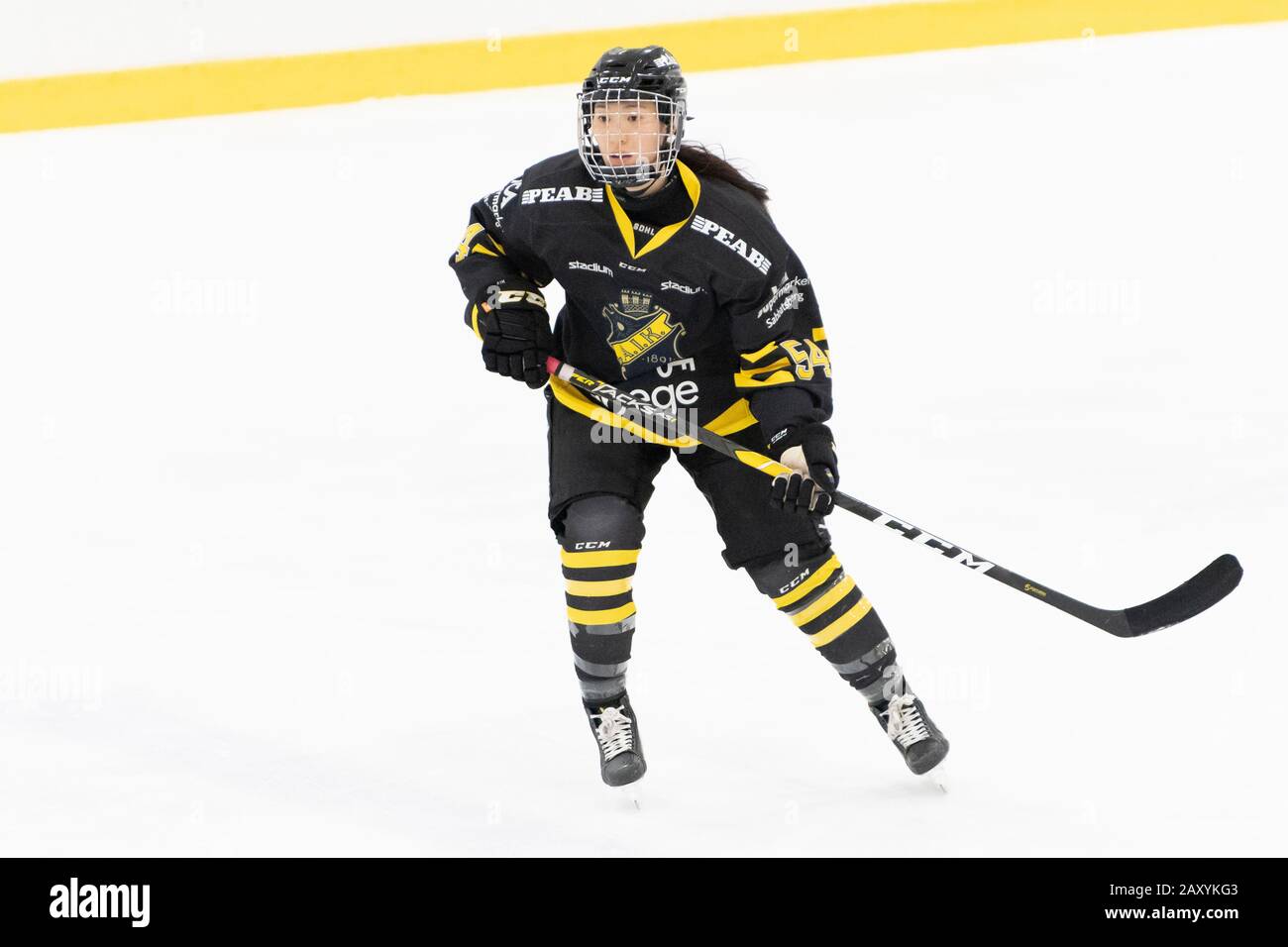 Solna, Suède. 31 janvier 2020. Sena Suzuki (AIK), 31 janvier 2020 - Hockey sur glace : Ligue suédoise de hockey féminin SDHL 2019/2020 jeu entre AIK et HV71 à Ulriksdals IP Hall à Solna, Suède. Crédit: Reiji Nagayama/Aflo/Alay Live News Banque D'Images