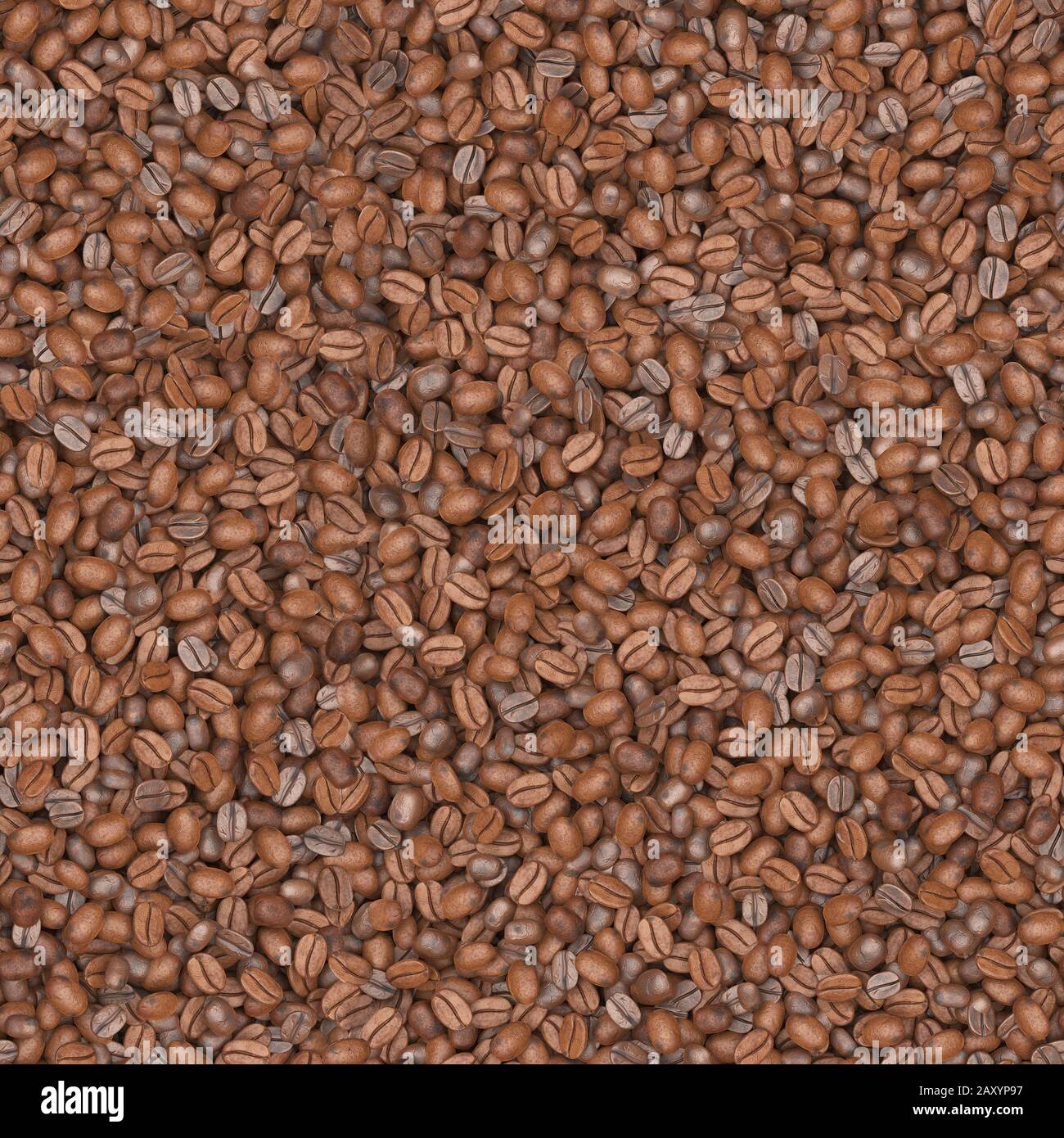 Texture en grains de café avec éclairage uniforme pour une fluidité et une tileable Banque D'Images