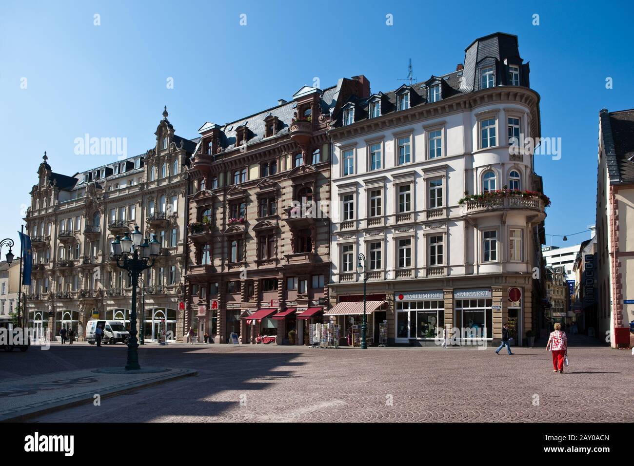 Ancienne façade de maison au parlement de Hesse Banque D'Images