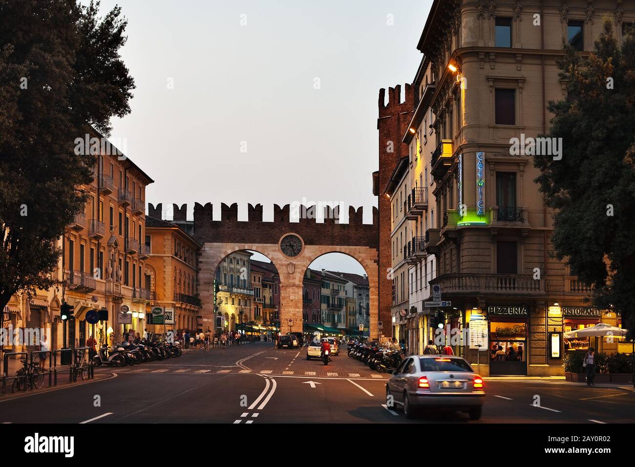 Die Portoni Della Pra À Vérone, Italie, Europe / Die Portoni Della Pra À Vérone, Italie, Europe Banque D'Images