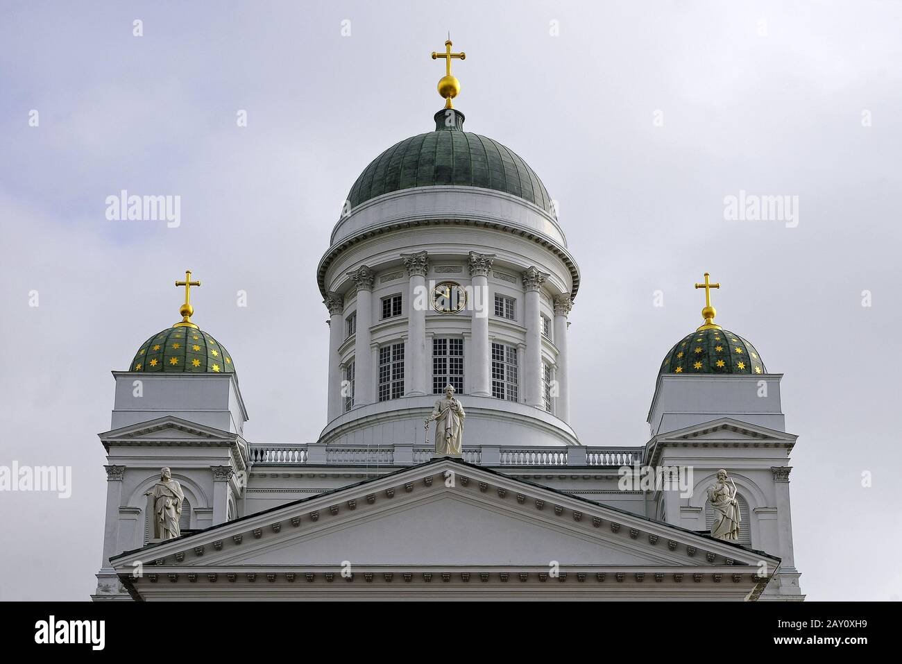 Cathédrale d'Helsinki, Finlande Banque D'Images