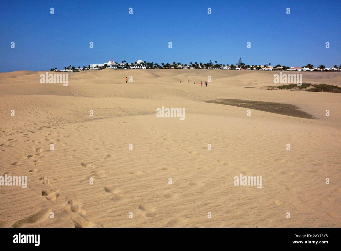 Playa del Ingles, Grande Canarie Banque D'Images