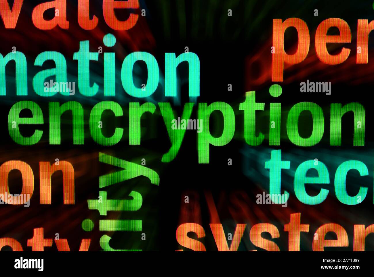 Encryption Banque D'Images