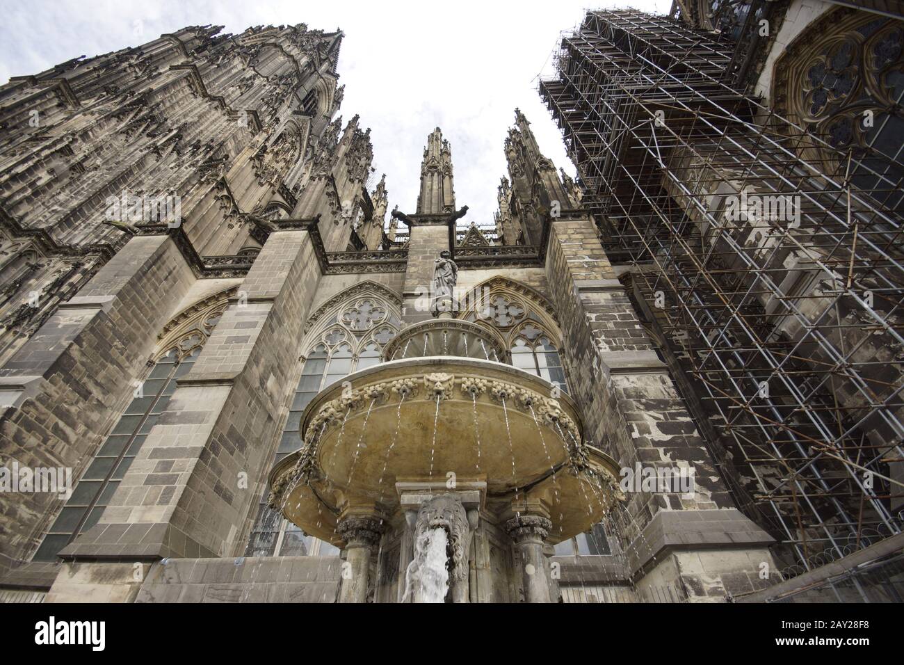 Dôme de Cologne (Hohe Domkirche St. Petrus), Allemagne Banque D'Images