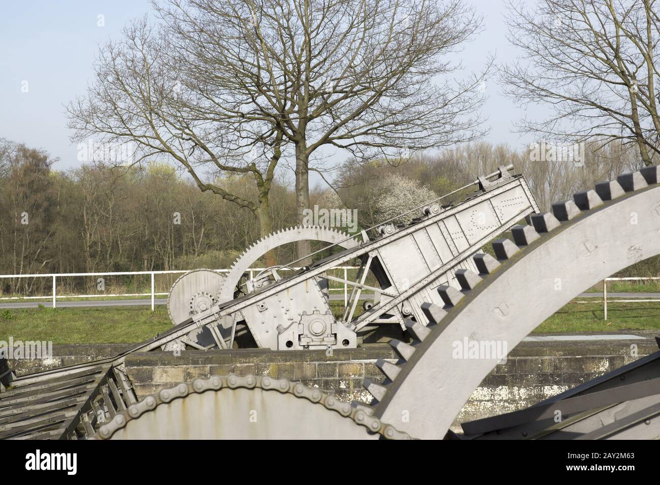 Dortmund-EMS-Kanal Datteln - Alte Fahrt, NRW, Germ Banque D'Images