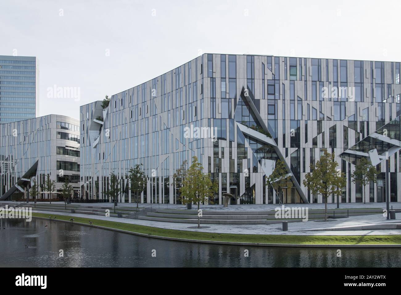 Liebeskindbuilding, Koe-Curve, Düsseldorf, allemand Banque D'Images