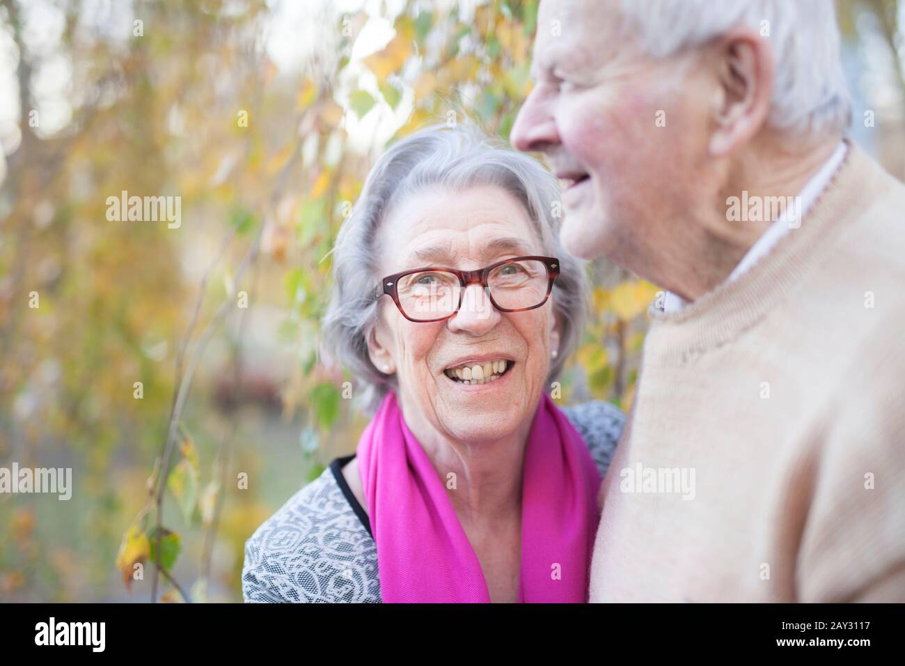 Senior Banque D'Images