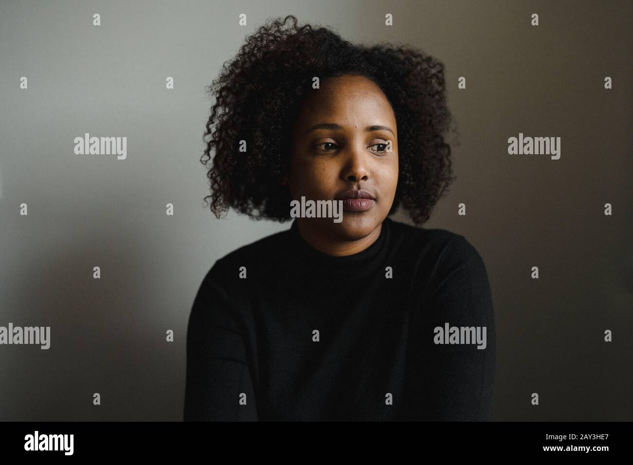 Portrait of woman Banque D'Images