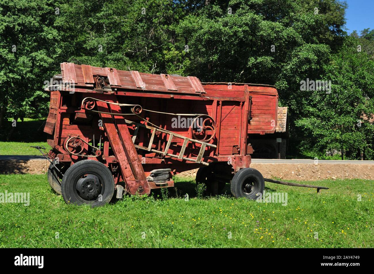 batteur rouge Banque D'Images